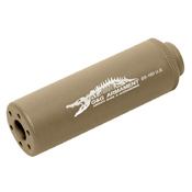 G&G SS-100 14mm CW Mock Suppressor - Desert Tan
