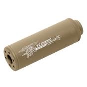 G&G SS-100 14mm CW Mock Suppressor - Desert Tan
