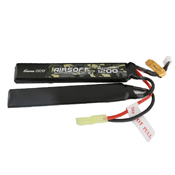 Gens Ace 1200mAh 3S 25C 11.1V Airsoft Battery with Tamiya Plug