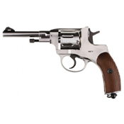 NGT F Nagant Revolver BB Gun - Silver