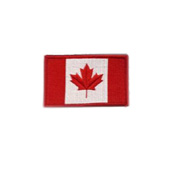 Small Original Canada 2 x 1 Inch Patch Hook and Loop Backing