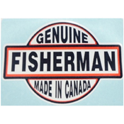 Genuine Fisherman Made In Canada Sticker - One Size