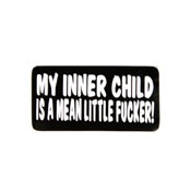 Sticker - My Inner Child Is A Mean Little Fucker
