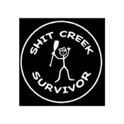 Sticker Shit Creek Survivor