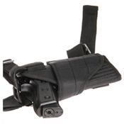 Black Drop Leg Tornado Leg Holster - Right Leg