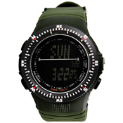 Military Style Watch - Olive Drab