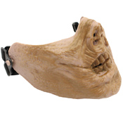 Zombie Skull Half Mask - TPU Plastic