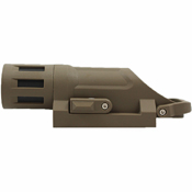 Small Airsoft Mounted Flashlight - Tan