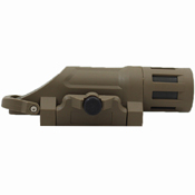 Small Airsoft Mounted Flashlight - Tan