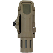 Small Airsoft Mounted Flashlight - Tan