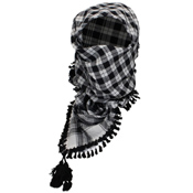 Keffiyeh Tassel Desert Scarf