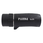 8x25 Black Monocular