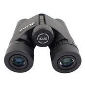8x25 Black Waterproof Binoculars