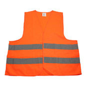 High Visibility Work Vest w/ Reflective Tape
