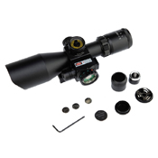 2.5-10x40 Tactical Laser Mil-Dot Rifle Scope