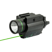 200 Lumen LED Flashlight w/ Laser Sight