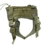 Military Tactical Dog MOLLE Harness