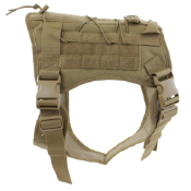 Military Tactical Dog MOLLE Harness