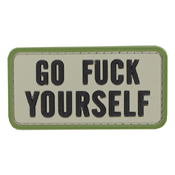 Go Fuck Yourself PVC Morale Patch