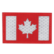 Canadian Flag Reflective Patch