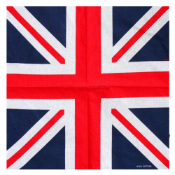 Union Jack 22x22 Bandana