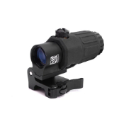 558 Red/Green Dot Sight with 3X Magnifier Qd Mount