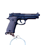 Mini Beretta 92 Full Metal Keychain