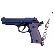 Mini Beretta 92 Full Metal Keychain