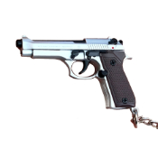 Mini Beretta 92 Full Metal Keychain