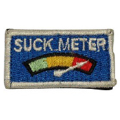 Suck Meter Patch - Blue
