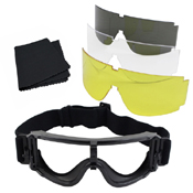 Tactical Safety Goggles Set