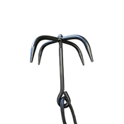 Tactical Grappling Hook with 30 Ft Rope