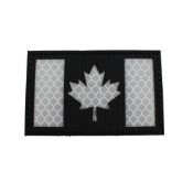 Reflective Canada Flag Patch