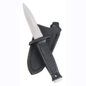 Kantas Boot Stainless Steel Knive With Rubber Grip Handle