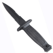 Kantas Boot Stainless Steel Knive With Rubber Grip Handle