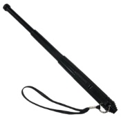 Gear Stock Steel Expandable Baton With Strap For Security