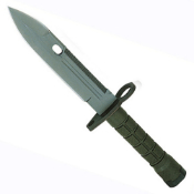 Kantas Stainless Steel G.I. Type M-9 Bayonet With Scabbard