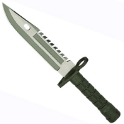 Kantas Stainless Steel G.I. Type M-9 Bayonet With Scabbard