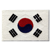Gear Stock South Korea Flag Patch