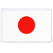 Gear Stock Japan Flag Patch