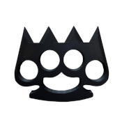 Plastic Knuckleduster Keychain