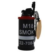 Smoke Grenade Keychain