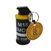 Smoke Grenade Keychain