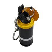 Smoke Grenade Keychain