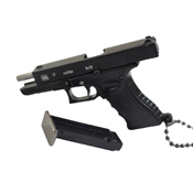 Mini G17 Pistol Keychain
