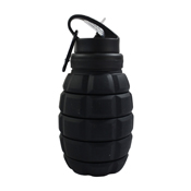 Collapsible Grenade Water Bottle Keychain
