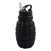 Collapsible Grenade Water Bottle Keychain