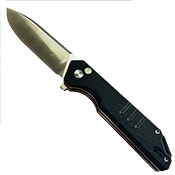 Gear Stock Drop Point Folding Knife