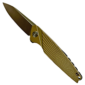 Stratos Micarta Stain Folding Knife