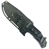 FieldCore Black Tactical Fixed Knife w/ Sheath